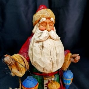 Jim Shore Santa figurine 2002 Christmas Retired